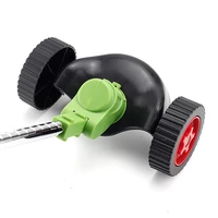 grass trimmer rolling wheel effective comfortable garden lawn mower accessories string cutter guider tools