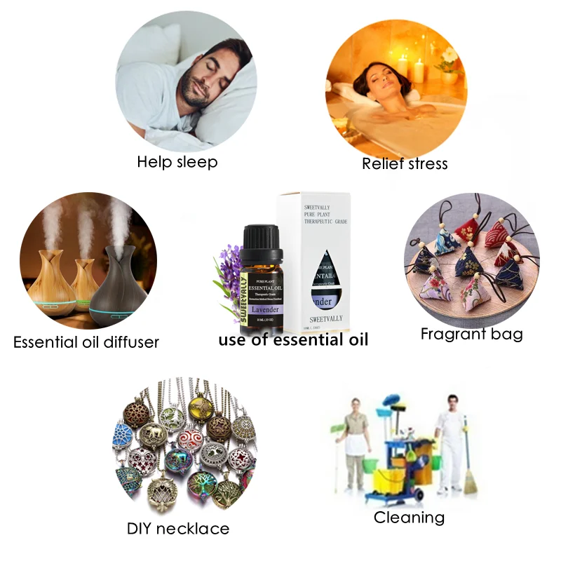 Sweetvally Best Essential Oils for Diffuser Natural oil Emotions oils Pets Mosquito repellent |