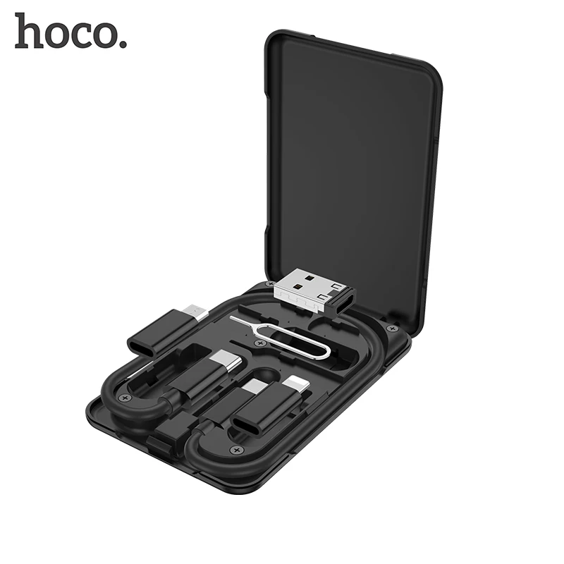 Фото Зарядный кабель HOCO 4 в 1 USB Type-c для iPhone 12 11 | Мобильные телефоны и аксессуары