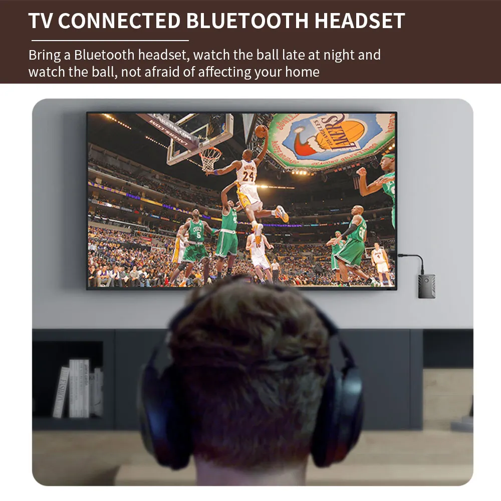 Bluetooth 5 0 передатчик приемник беспроводной аудио адаптер для ПК ТВ наушников