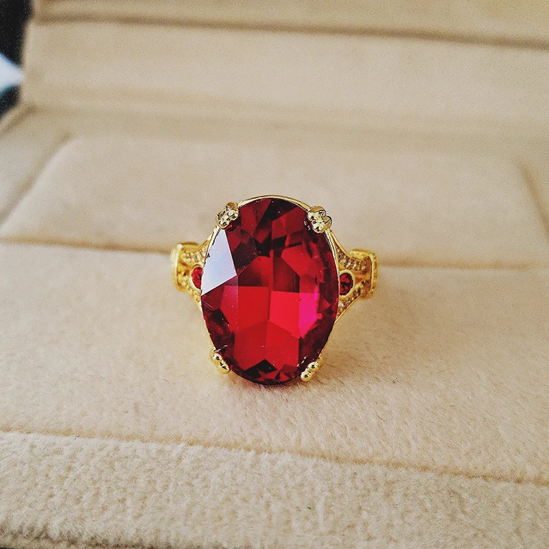 Новинка 2020 обручальное кольцо с овальным камнем синего зеленого желтого