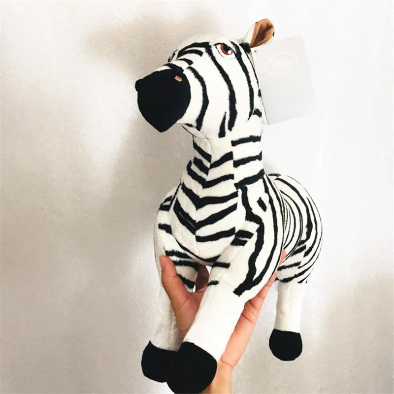 Бесплатная доставка 1 шт./лот плюшевая кукла король Зебра подарок детские игрушки