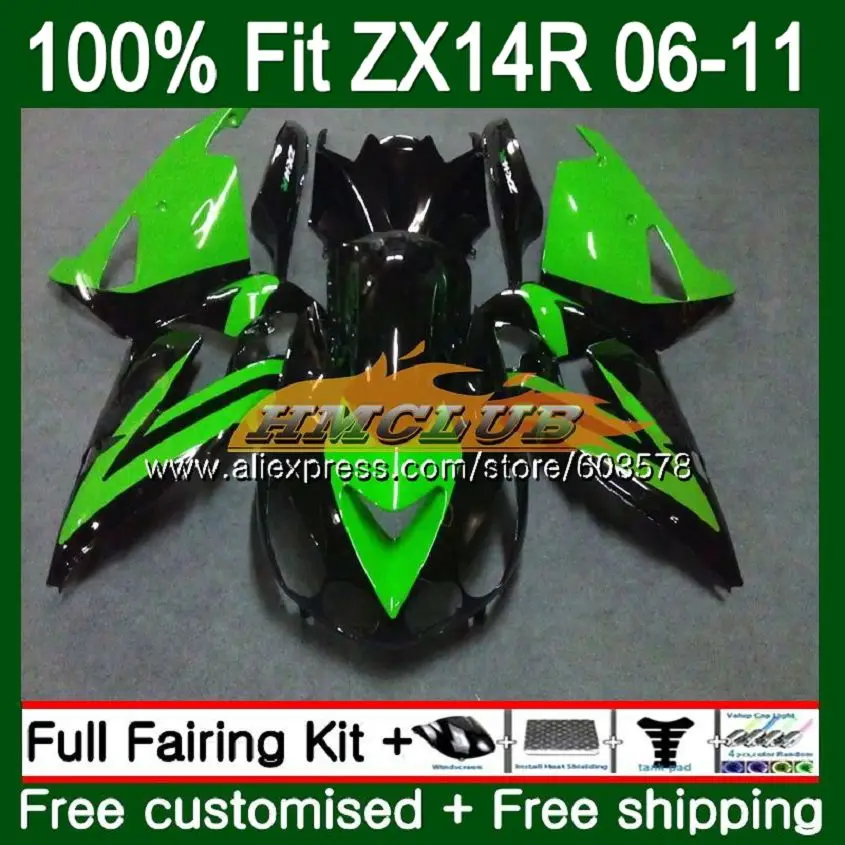 

Инъекции для KAWASAKI ZZR1400 ZX 14R 2006 2007 2008 2009 2010 2011 светильник зеленый 113CL. 146 ZX-14R ZX14R 06 07 08 09 10 11 обтекатель