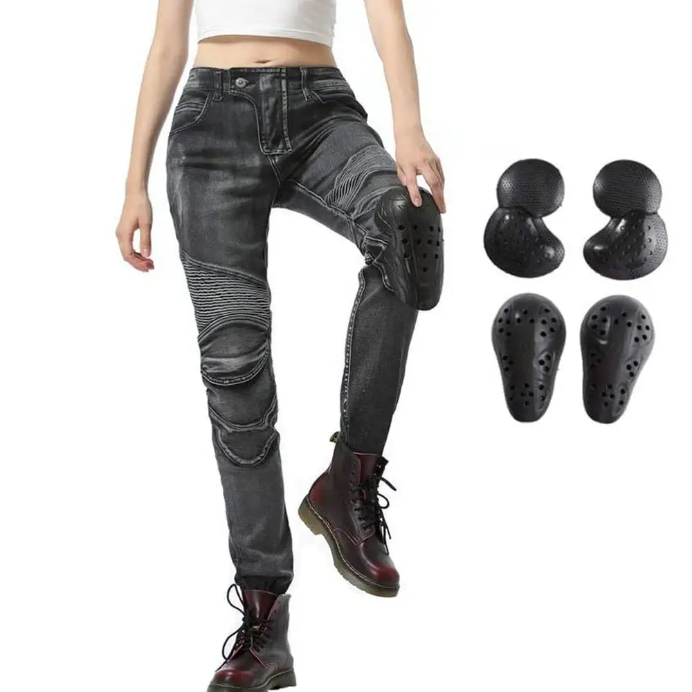 Женские штаны для езды на мотоцикле 2020 джинсы велосипеде мотокросса 4 X CE