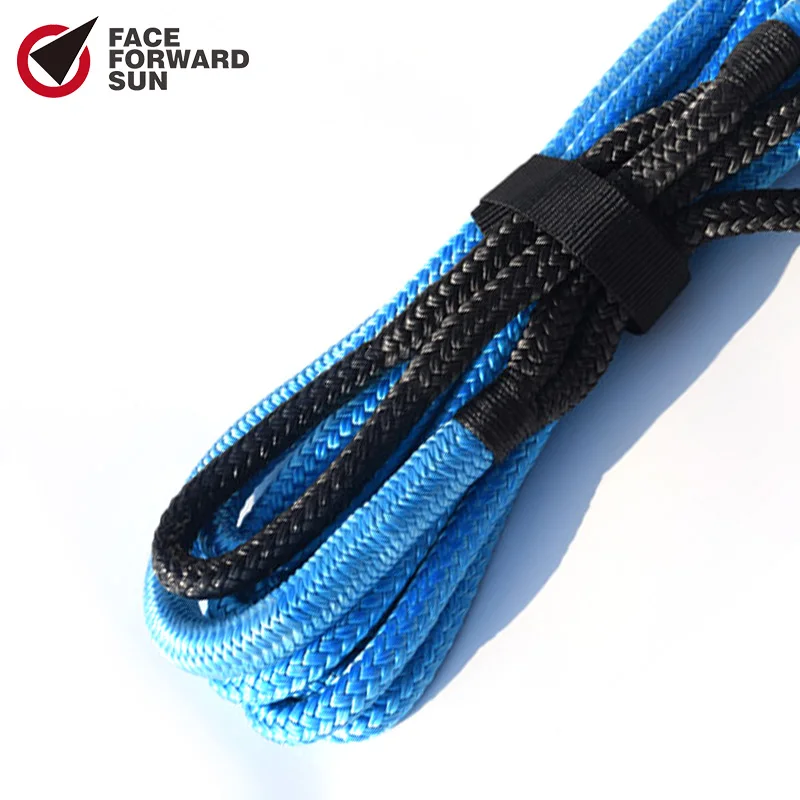 

Blue 12mm*6m Egnery Recovery Rope,1/2"*20ft Kinetic Rope,Tow Rope Heavy Duty Vehicle Tow Strap Rope for Truck ATV UTV SUV