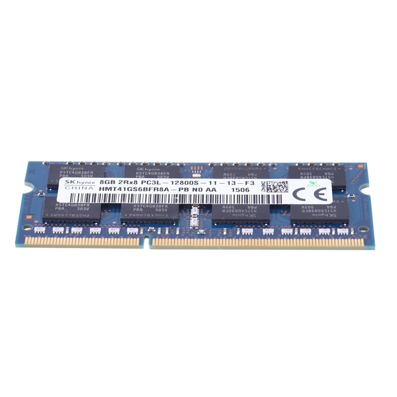 Оперативная память DDR3 8 Гб 12800 1600 МГц 1 35 в для ноутбука 204-контактный SODIMM