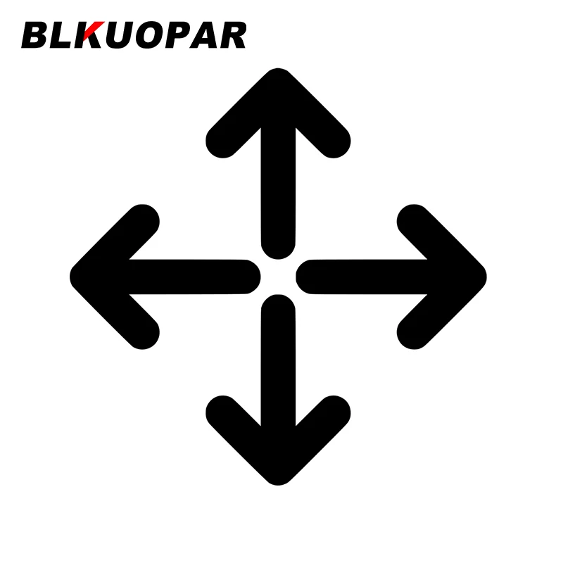 

Наклейки BLKUOPAR для ключей направления автомобиля, креативные водонепроницаемые наклейки, декор для ветрового стекла, багажника, мотоцикла, ...