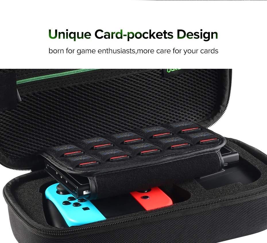 Ugreen сумка для хранения для kingd Switch Lite nintendo s Чехол для консоли Switch прочный Чехол Nitendo для NS nintendo Switch аксессуары