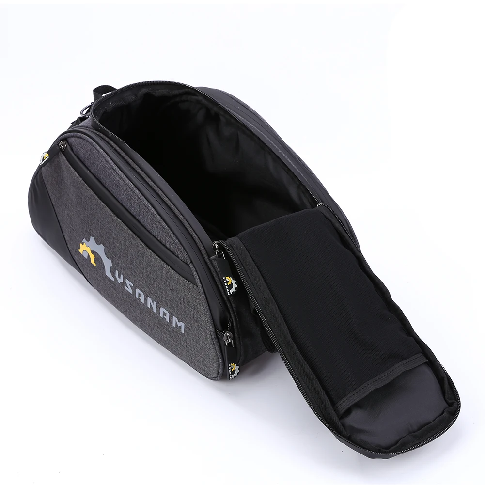 

Waterproof Bicycle Bags Tail Seat Rack Pannier Biking Large Capacity Bike Reflective PortableDustproof Cycling Parts
