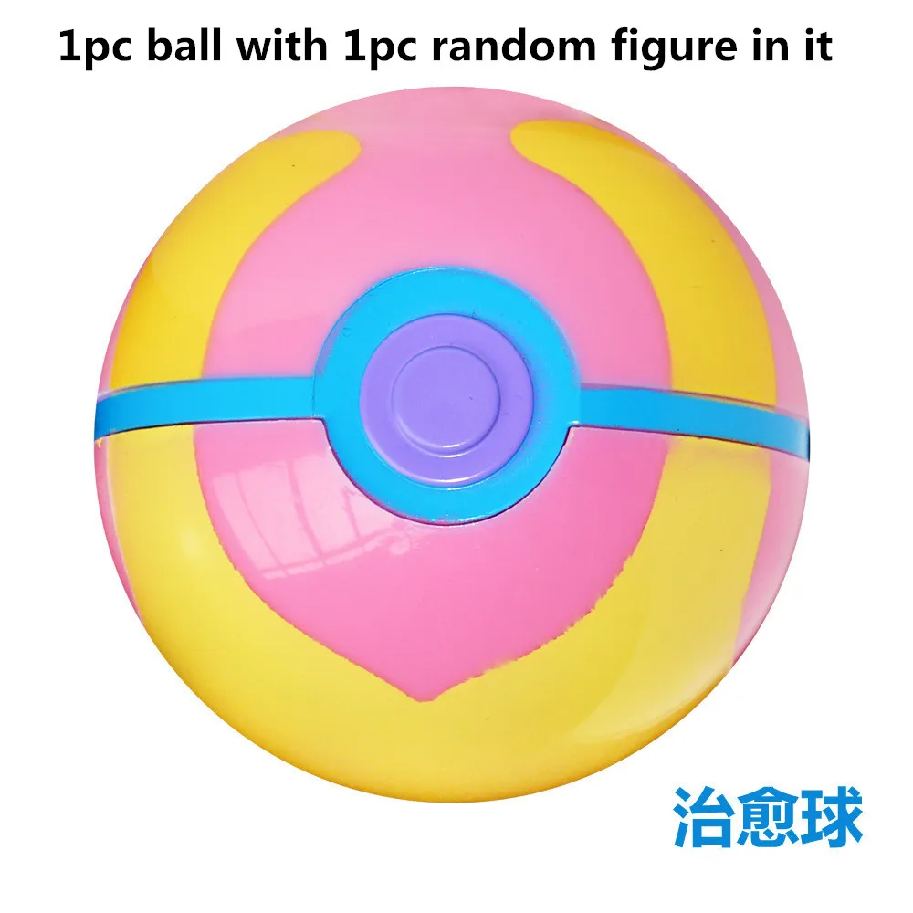 E with 2-3cm figure Модная игрушка 7 см, мяч эльфа, 2,5-3 см, фигурки Покемон, подводные игрушки, может мечтать, мебель для спальни, подарок для детей - Цвет: E with 2-3cm figure