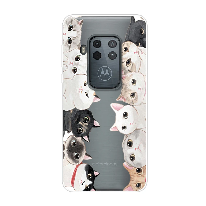 6,39 ''для Motorola One Zoom чехол с милым рисунком Мягкий ТПУ силиконовый чехол для телефона для Motorola Moto One Pro чехол s Coque OneZoom - Цвет: 14