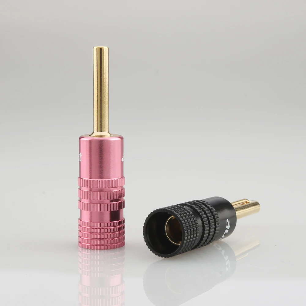 Audiocrast B839G 24K позолоченный Горячий Новый кабель для динамика разъемы типа банан |