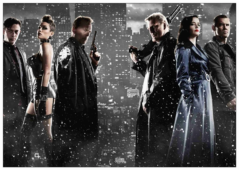 Sin City Comic Movie винтажный металлический постер жестяные вывески для бара клуба кафе