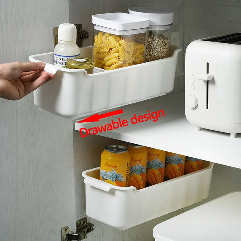 

Многофункциональный выдвижной стеллаж, коробка для хранения, настенные полки, органайзер для косметики, кухонный шкаф зазор для хранения, б...