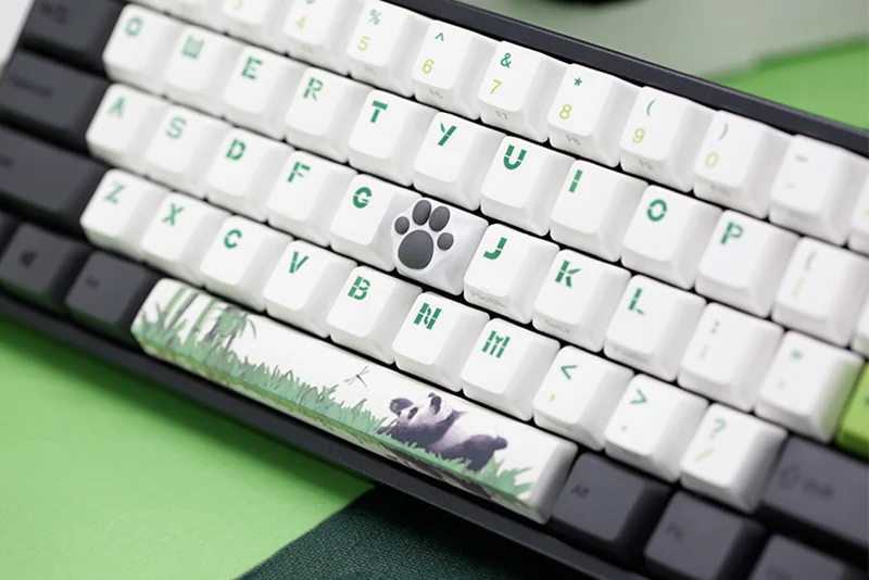 1 шт. милый коготь кошки пластиковый колпачок PBT персональный Вишневый переключатель Blossom Keycap для механической клавиатуры Розовый Черный