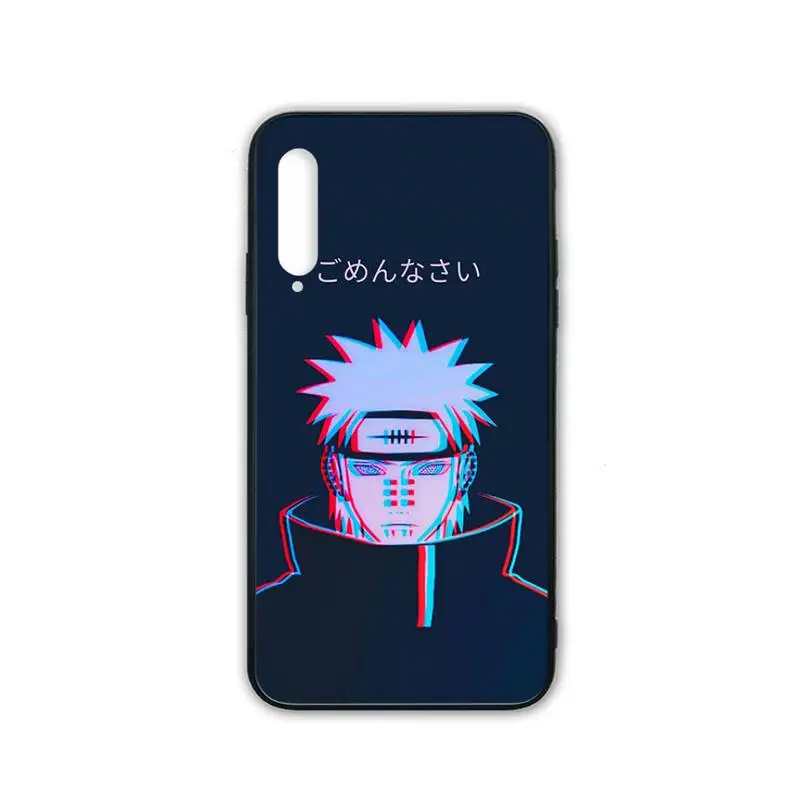 

YJY Naruto Uchiha Obito Pain Silicone black case coque for huawei honor 7A 8s 8x 9X 9 10 20s 20 lite V 30 PRO PLAY cover