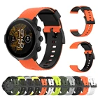 Силиконовый ремешок для смарт-часов Suunto 7, ремешок 24 мм для Suunto 99 BaroSpartan, спортивный браслет HrD5