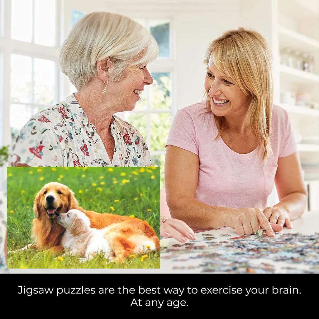 Puzzle 1000 Pieces Puzzles For Adult Children Holiday Gift Toy 1000PC Animal Pattern Jigsaw головоло | Игрушки и хобби
