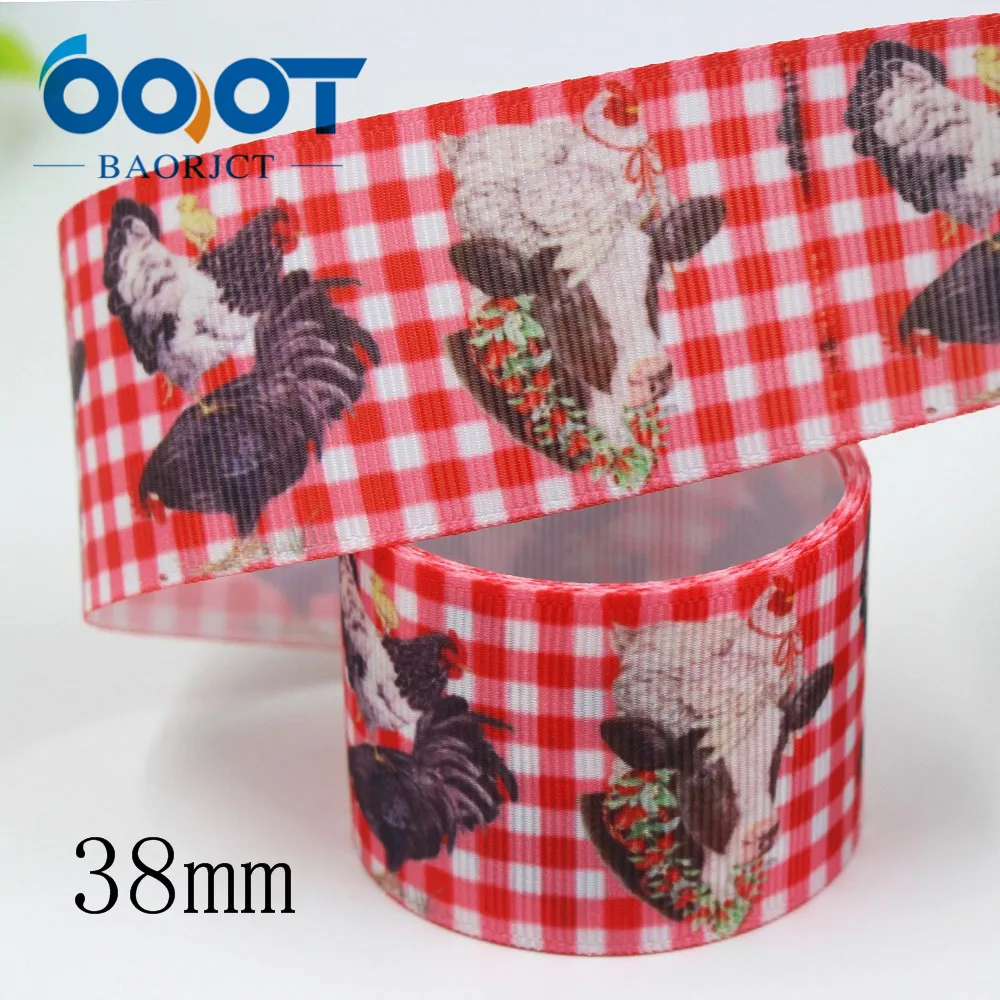 OOOT BAORJCT I-191224-2828 10 ярдов 38 мм цветы термотрансферные печатные корсажные ленты