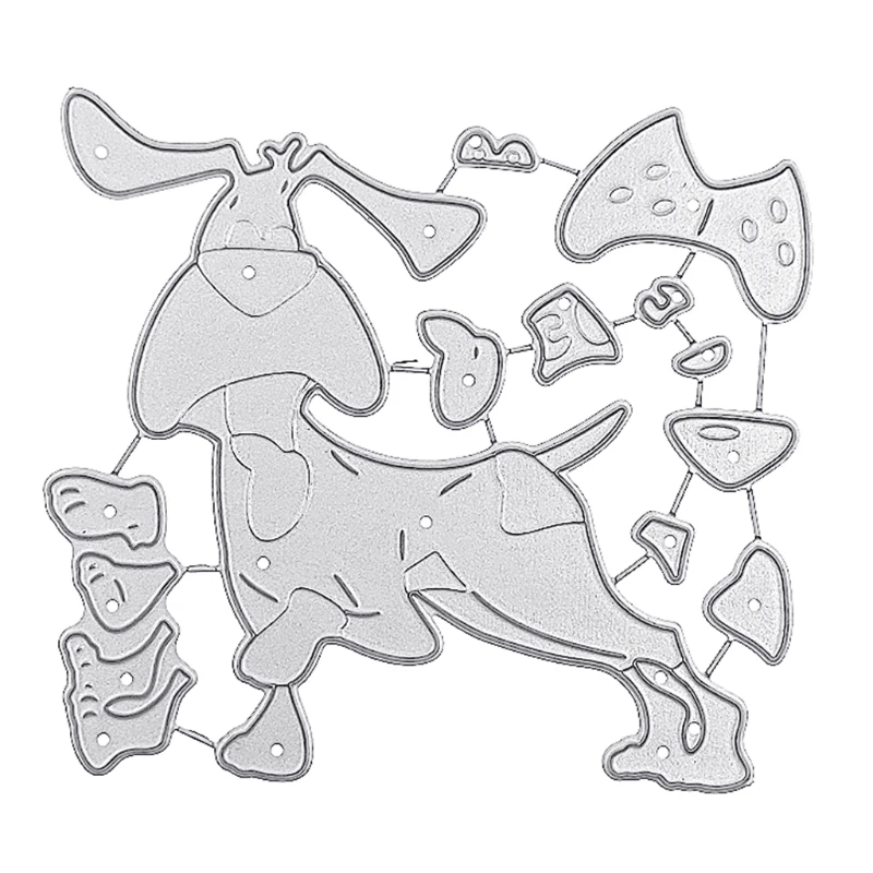 

Embossing DIY Stencil Carbon Steel Mould, Album Paper Card Making Printing Mould for Scrapbooking