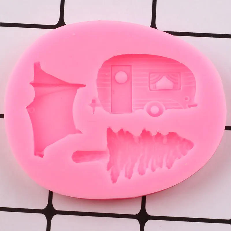 Тент для трейлера кемпинг силиконовые формы инструменты украшения тортов из