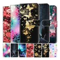 etui flip leather phone case for huawei p8 lite 2017 p9 p10 p20 p30 pro p40 lite e honor 10 lite wallet card holder stand cover