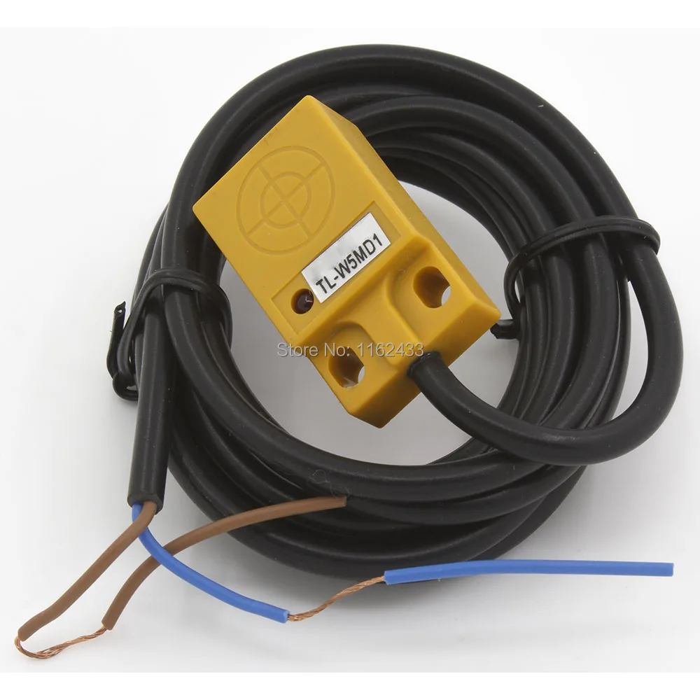 

30x18x10 5mm sensing two wires DC NO TL-W5MD1 flat shape inductive proximity sensor switch