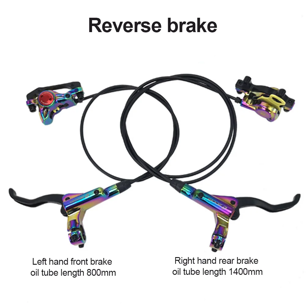

HB875 Mountain Bike Bicycle Brake Hydraulic Disc Brake Set Aluminum Alloy Front Rear Disc Brake On For Bike Road Cycling