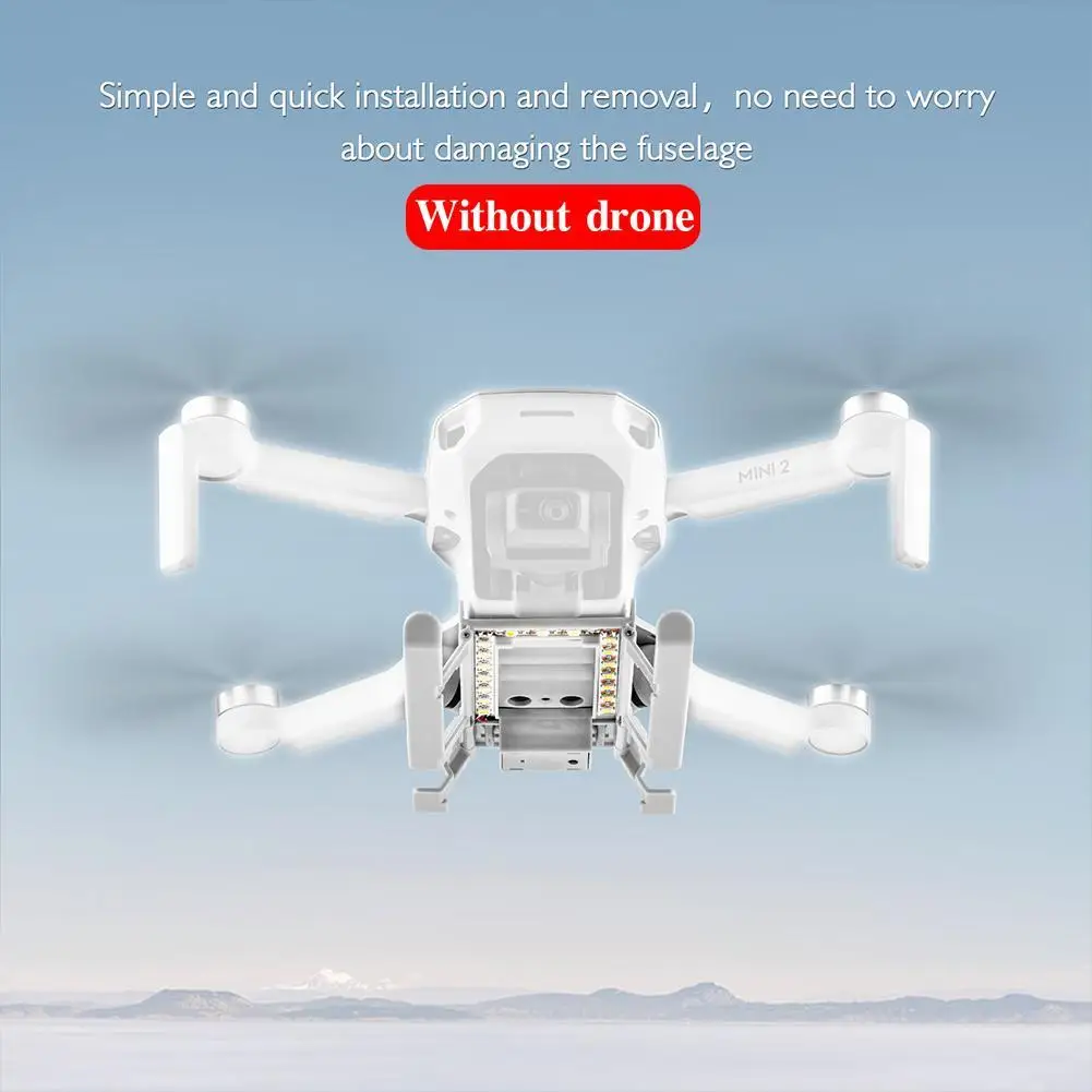 

Rechargeable And Night Flying Drone's LED Foldable Protective Gear 2 MINI Suitable Landing Legs Mavic Extension For DJI Gea Z1Q8