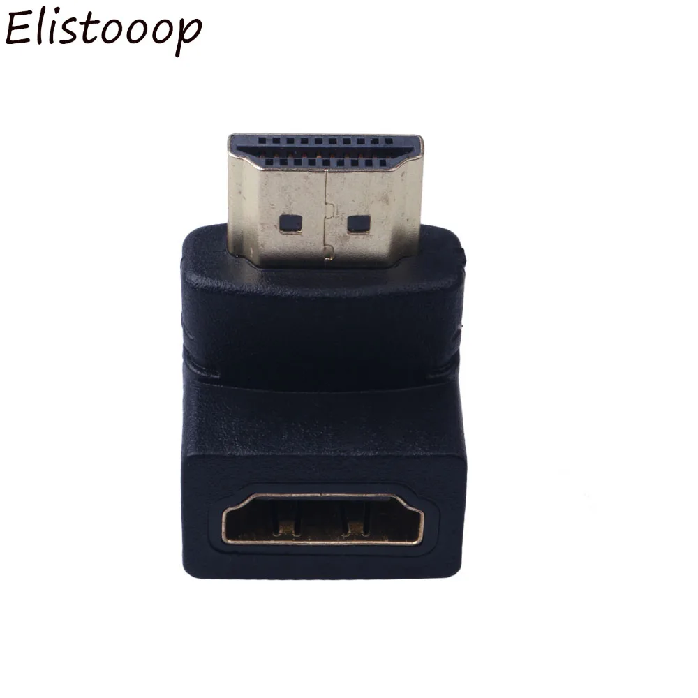 Кабель-адаптер HDMI в конвертер Папа-мама угол 90 градусов для 1080P умный HDTV Xbox 360