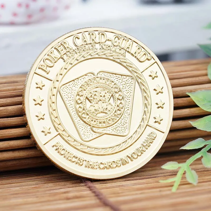 

High Quality Zinc Alloy Coin Wholesale Customized European and American Poker Commemorative Coins