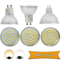 mr16 gu10 led spotlight bulbs 4w 6w 8w 3528 smd glass cover super bright white ampoule for home hotel spot light energy saving