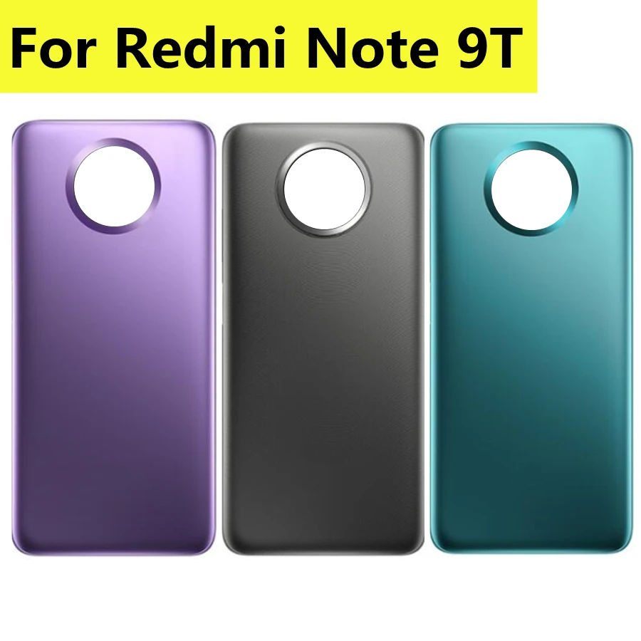 

6.53" For Xiaomi Redmi Note 9T Battery Cover Rear Door Housing Case for Redmi Note 9T Battery Cover Replacement Parts