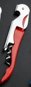 Red Новинка, креативная открывалка для бутылок из нержавеющей стали, штопор для вина, пивная бутылка, нож для удаления банок, инструменты для кухни, аксессуары для бара - Цвет: Red