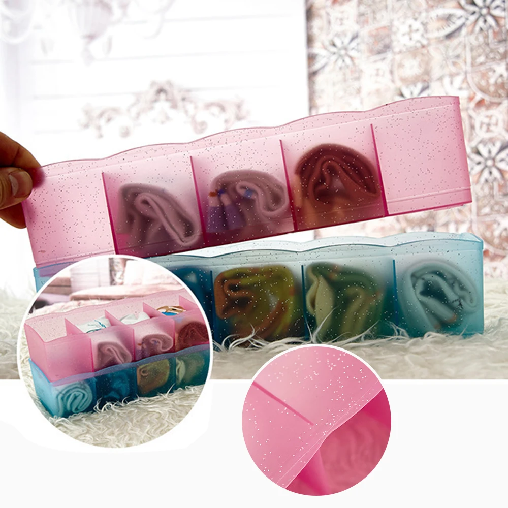 Urijk контейнер для домашней комнаты 5 сеток нижнее белье и носки ящик хранения