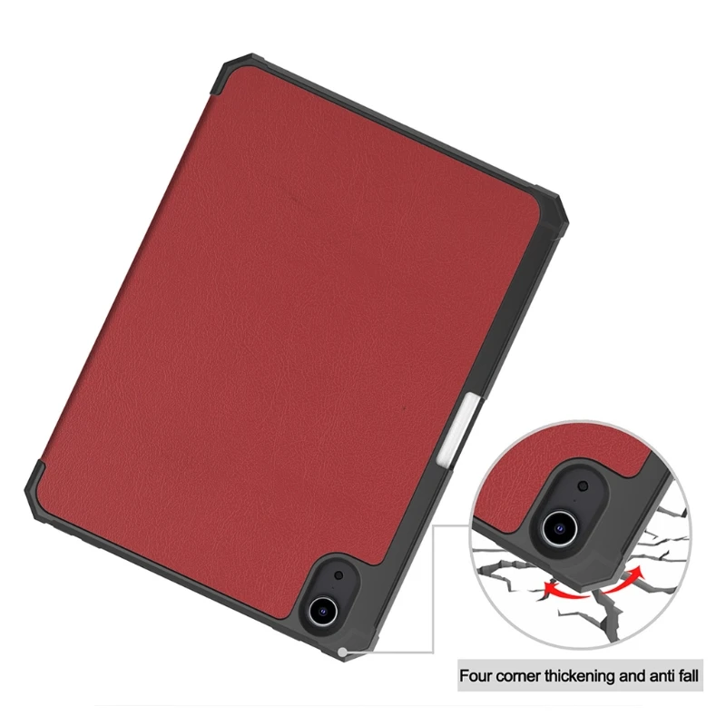 

67JA TPU Leather Tablet Protective Case with Pencil Slot for ipad Mini 6 Auto Wake/Sleep Function Slim Fit Smart Covers