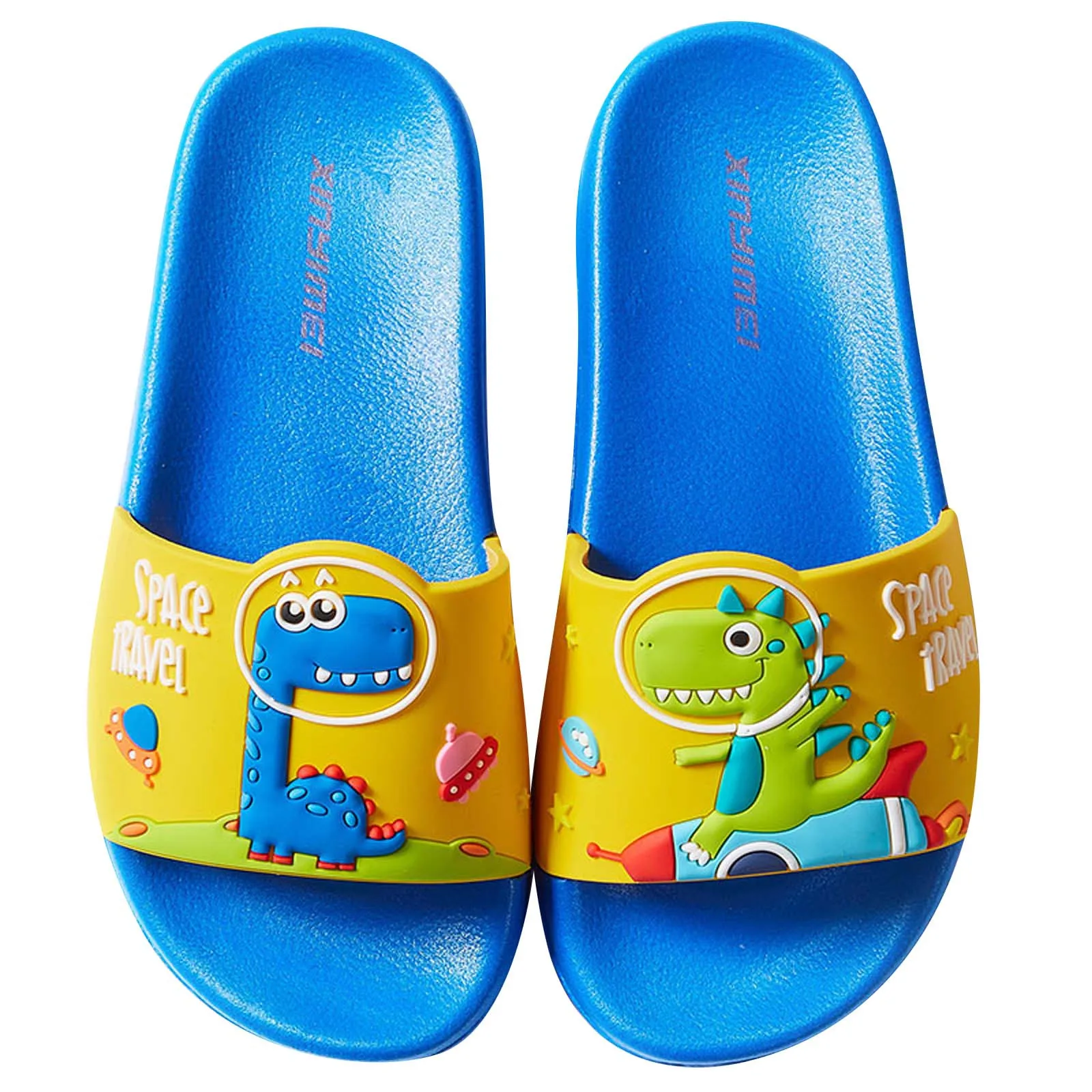 

Kids Boys Girls Beach Pool Slides Sandals Home Dinosaur Slippers Soft Shoes Non-slip Shoes Baby Girls Toddler Shoes Kids