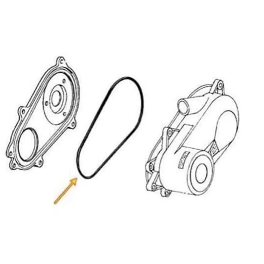 

Suitable For Polaris ACE RZR Belt Box Seal Drive Clutch Cover Gasket