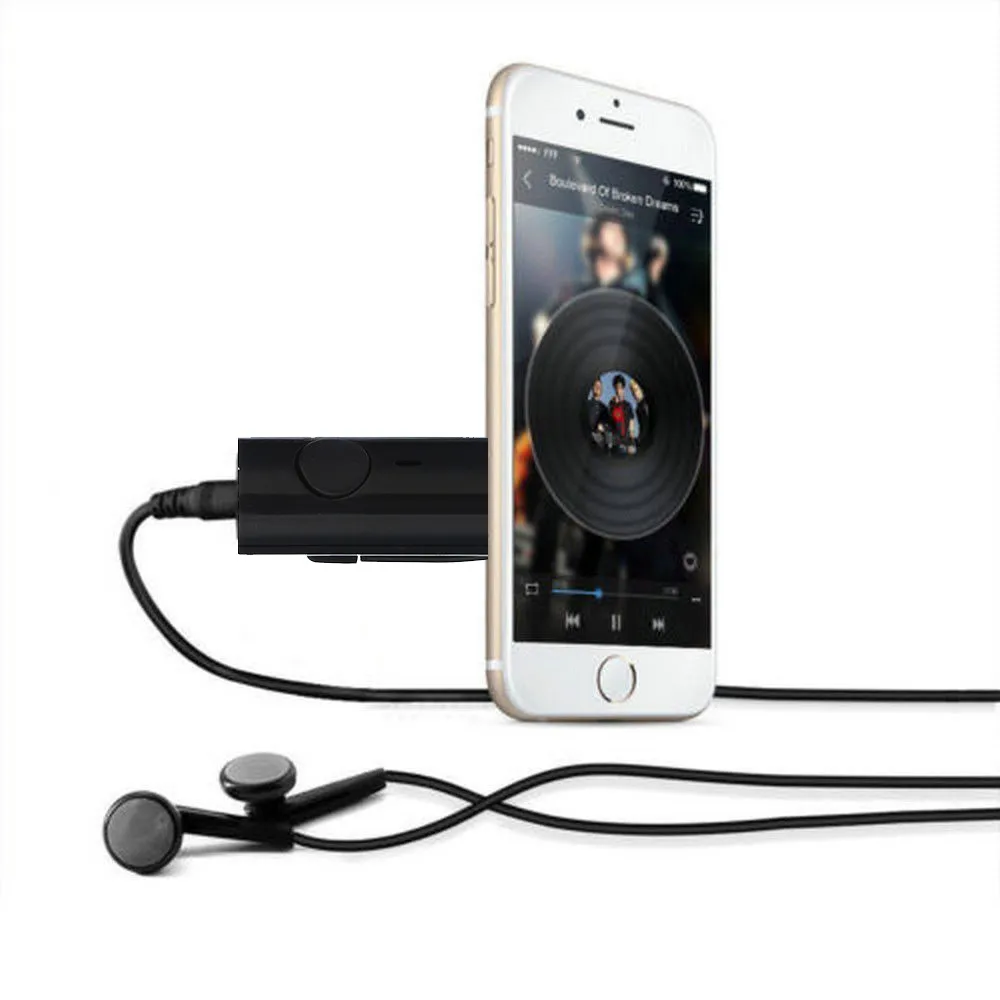 OMESHIN 3 5 мм разъем Bluetooth беспроводной автомобильный комплект Hands free AUX аудио