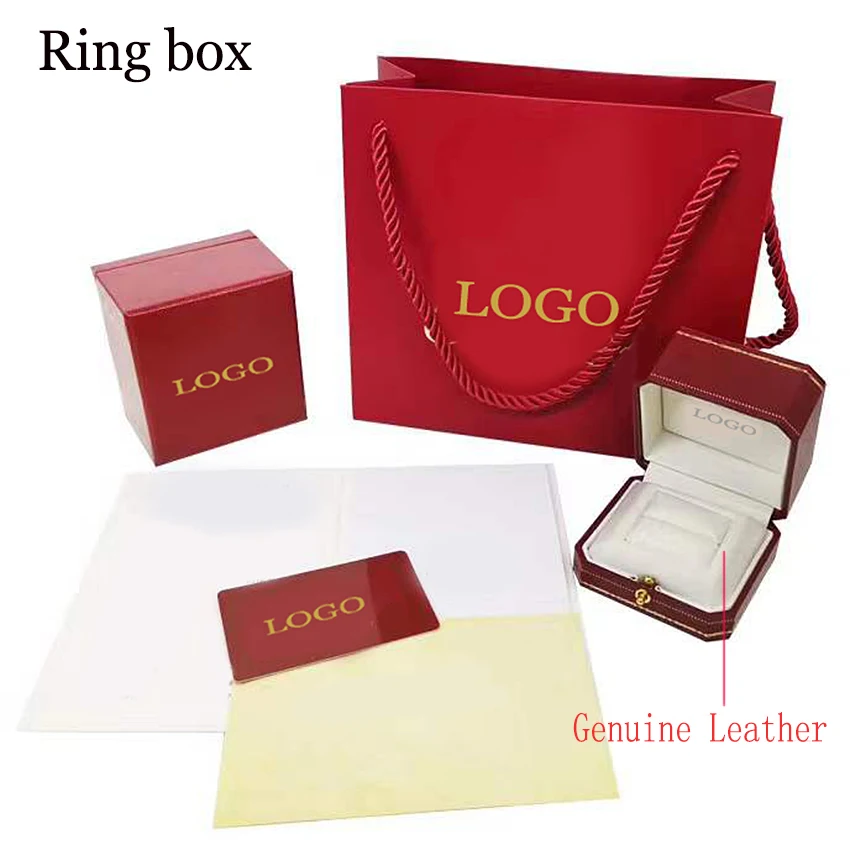 

High-end ring packaging box set gift packaging display box bag exquisite charm fashion jewelry packaging holiday gifts