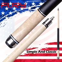 fury official store pool cue na1 11 75mm13mm tiger tip special selected maple shaft classic bird eye wood taco billar cue stick