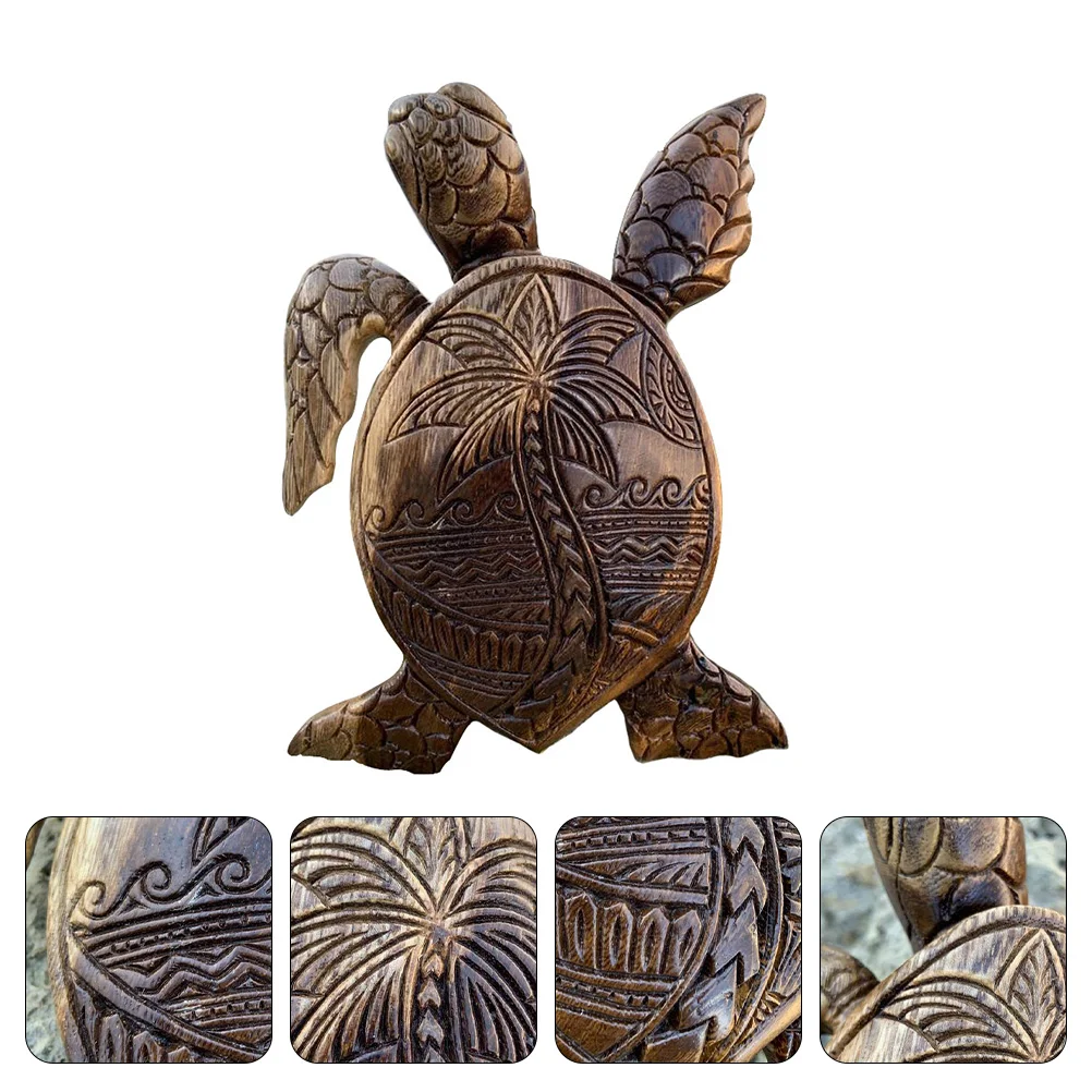 

Resin Sea Turtle Shape Adornment Desktop Turtle Ornament Creative Tabletop Decor