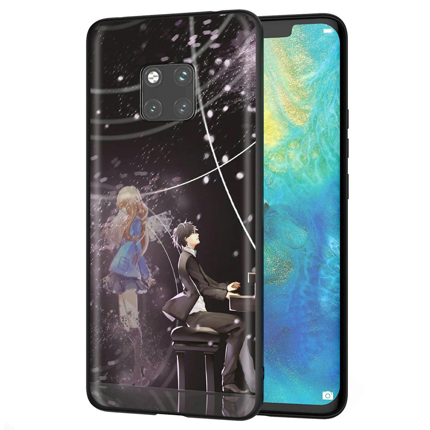 Силиконовый чехол YIMAOC Your lie в апреле для Huawei Honor 6a 7a 7c 7x8 9 10 Lite Pro Y6 2018 2017 Prime |