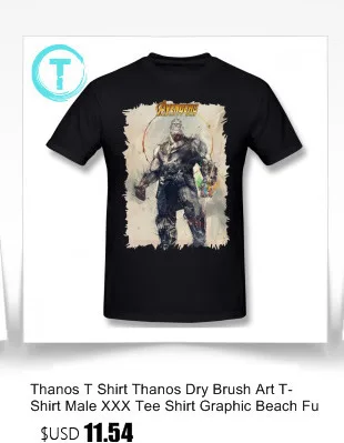 Thanos футболка Thanos Shattered Graphic 1 футболка Хлопковая мужская футболка с коротким рукавом большая графическая Милая Пляжная футболка