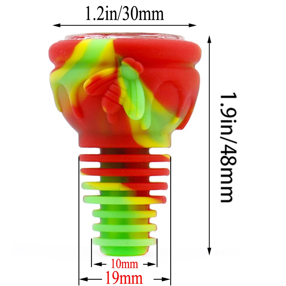 1 шт. пористые стеклянные чаши для кальяна силиконовый кальян термостойкие