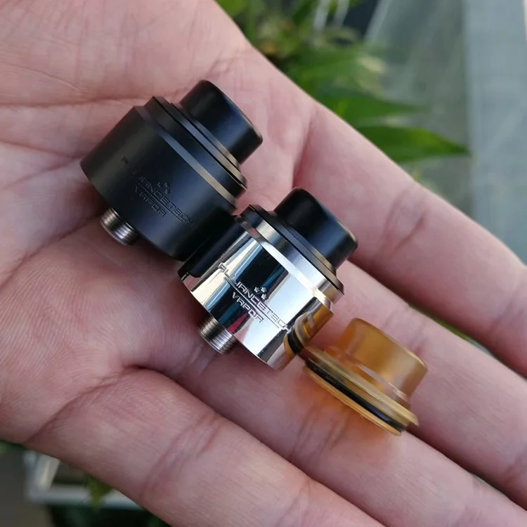YFTK FLAVE EVO 22 мм RDA нержавеющая сталь 510 MTL DIY Одиночная катушка Squonk Vape Танк BF