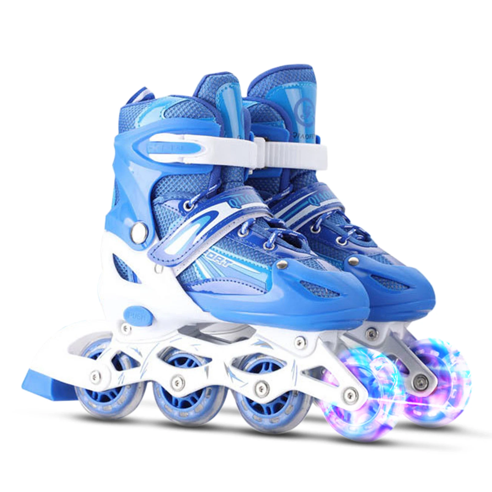 Регулируемый осветительные роликовые коньки с светильник колеса Для мужчин