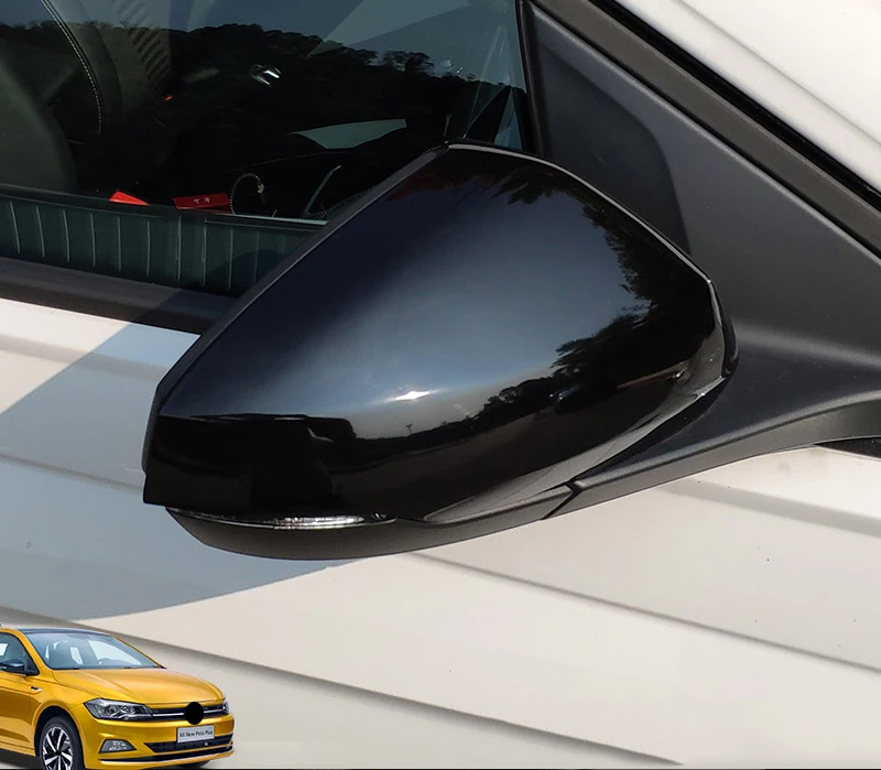 2x Боковая дверь автомобиля зеркало заднего вида рамка Крышка отделка ABS