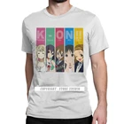 Футболка K-on Yui с японским музыкальным аниме, футболки для отдыха для мужчин, брендовая Футболка Camisa с круглым вырезом, Свитшот из чистого хлопка