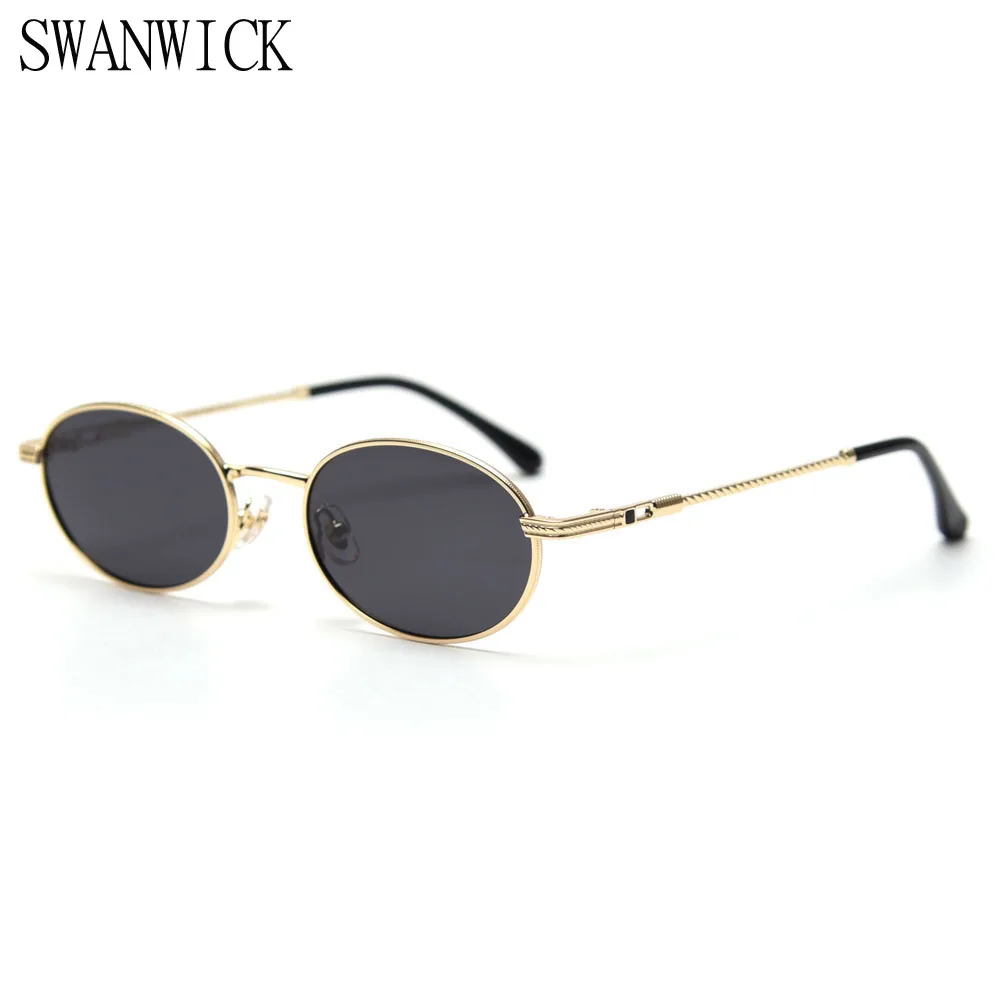 Очки солнцезащитные Swanwick для мужчин и женщин небольшие овальные поляризационные